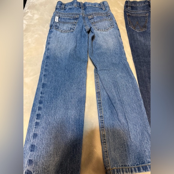 Cinch & Wrangler Retro Kids Western Blue Jeans size 6 Slim - Picture 2 of 9